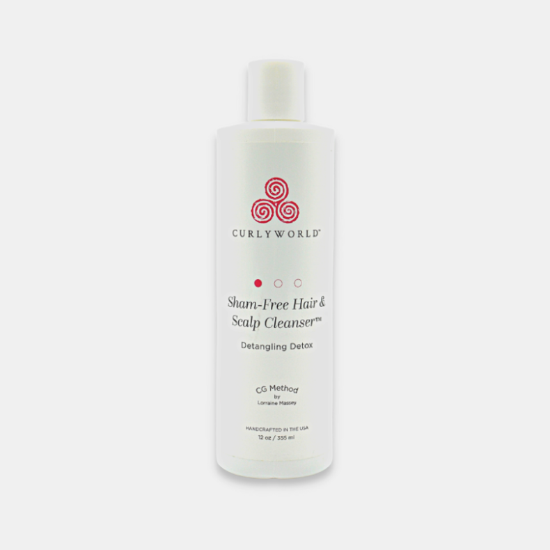 Curlyworld Sham-Free Hair &amp; Scalp Cleanser 355 ml